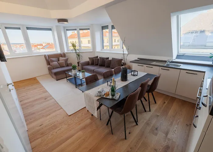 Appartamento Symphony 40 - Modern Loft With Terrace And Grill In Location Vienna